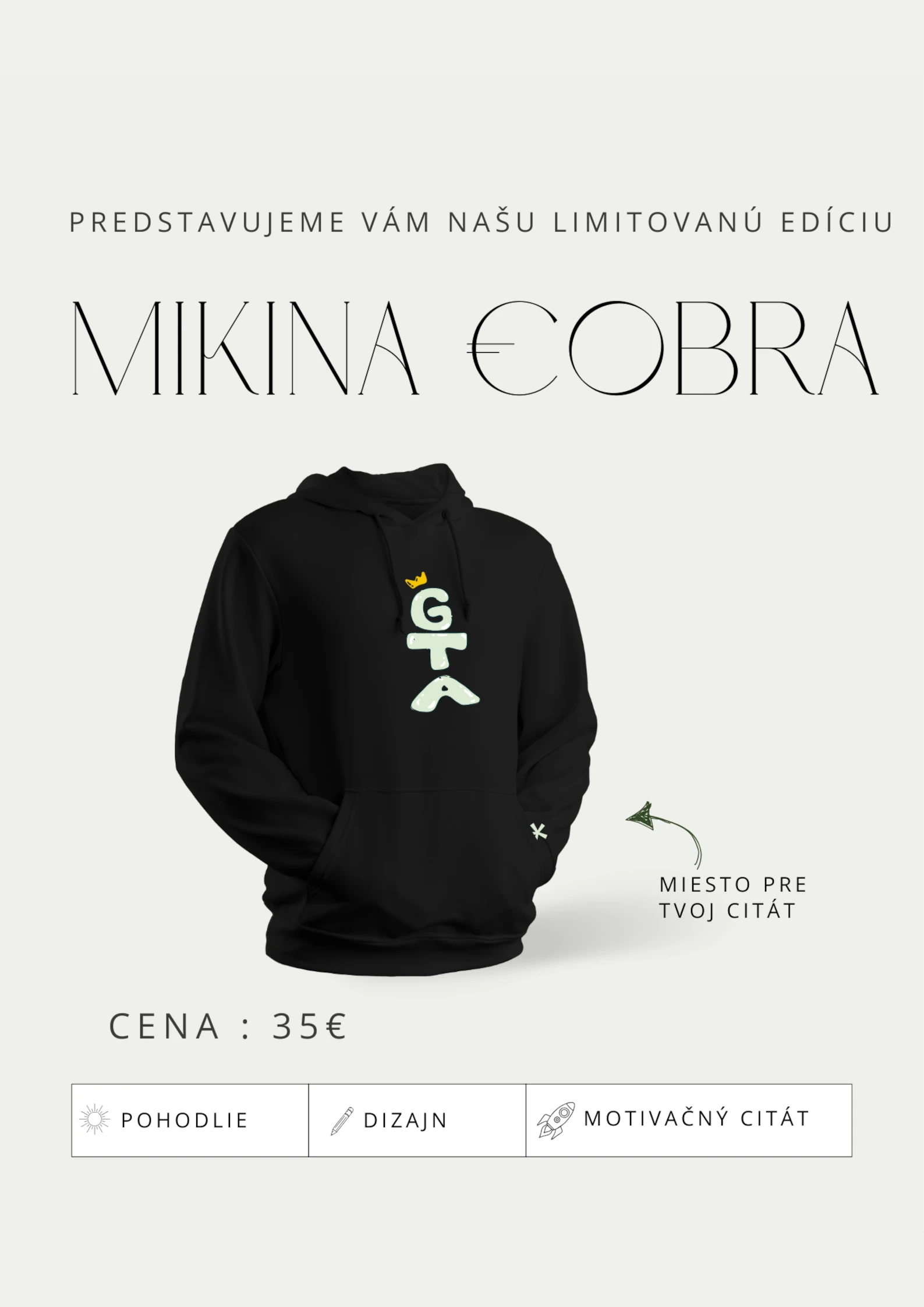 Predaj mikín